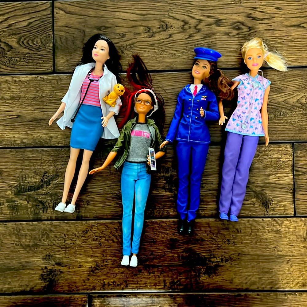 Barbie Career Dolls Set